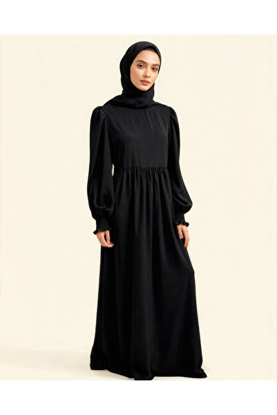 nevmira Balloon Sleeve Dress