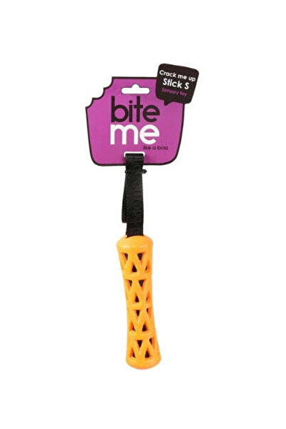 Ebi Bite Me 'Crack Me Up' Stick Sensory Dog Toy - ORANGE/42X6X6CM