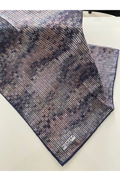 mismara Örgü Desen Organik Pamuk Eşarp