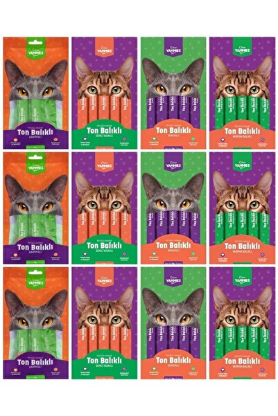 Kiwi Yammies Kiwi Pets Sıvı Kedi Ödül Maması 15 GR *60 ADET