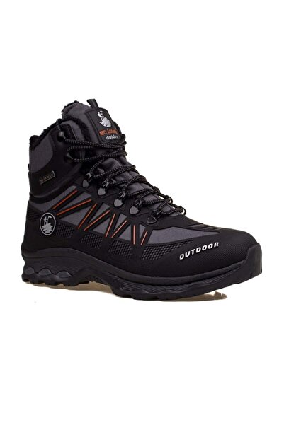 waykon Men's Outdoor Boots with Sheepskin Inside