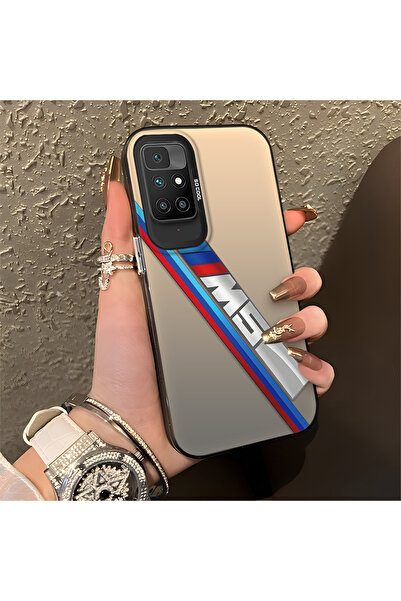 Hontinga حافظة صلبة رفيعة مضادة للسقوط بنمط BMW متوافقة مع هاتف Redmi 10