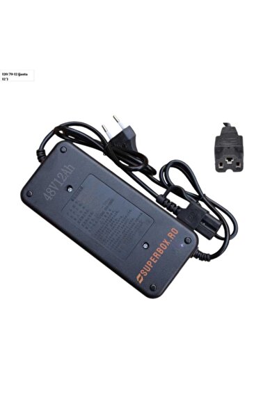 OEM Charger 48 V 12-14 Ah, electric scooter Volta VSM (Voltarom SM) - with ac...