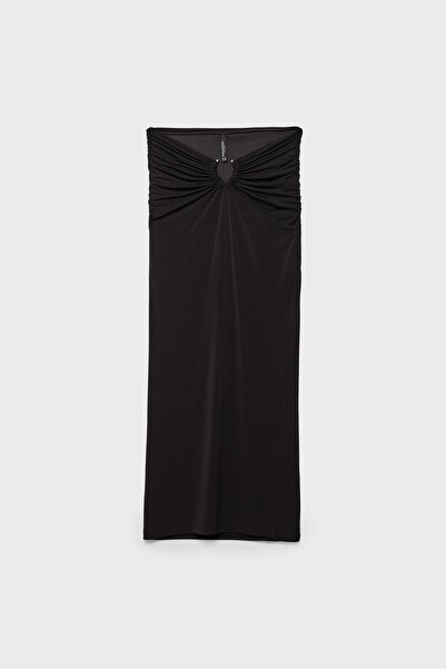 Stradivarius Pencil skirt with buckle