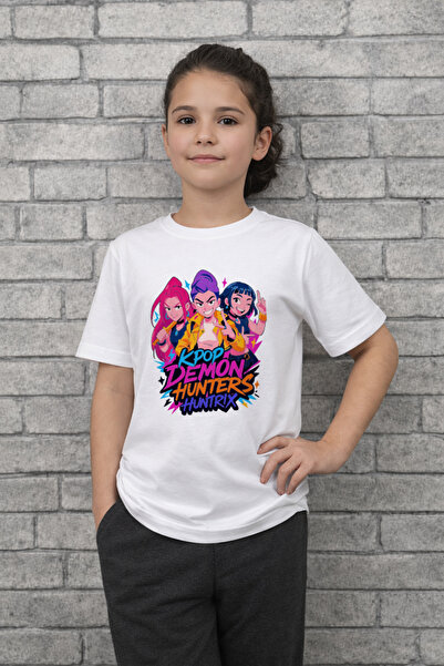barsdepo Huntrix Kpop Demon Hunters Printed Unisex T-Shirt Kids / Adults (wit...