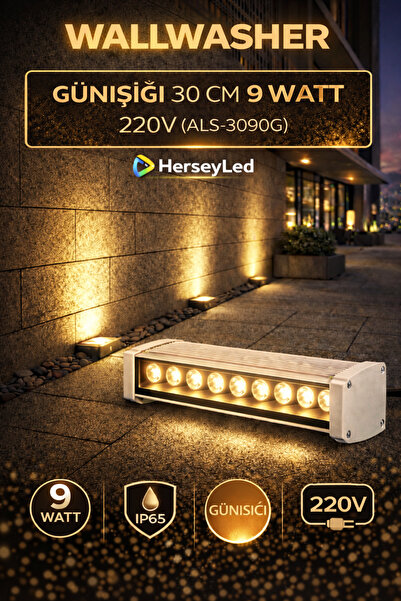 ALLES WALLWASHER GÜNIŞIĞI 30 CM 9 WATT 220V