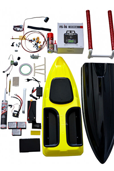 Navomag Model Boat Construction Kit with Brushed Motor & Lead-Acid Battery - ...