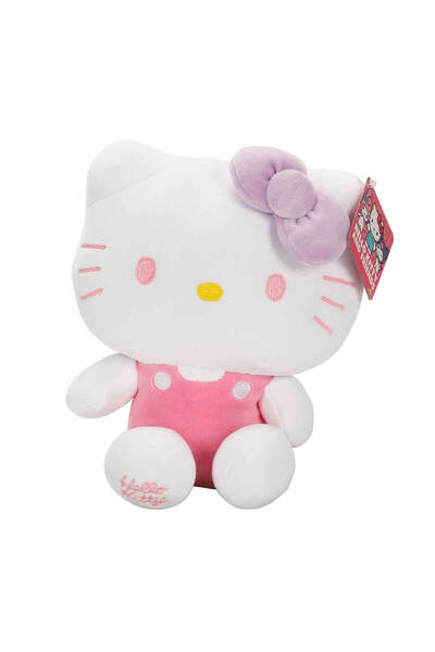 Hello Kitty Pembe Tulumlu Peluş S5