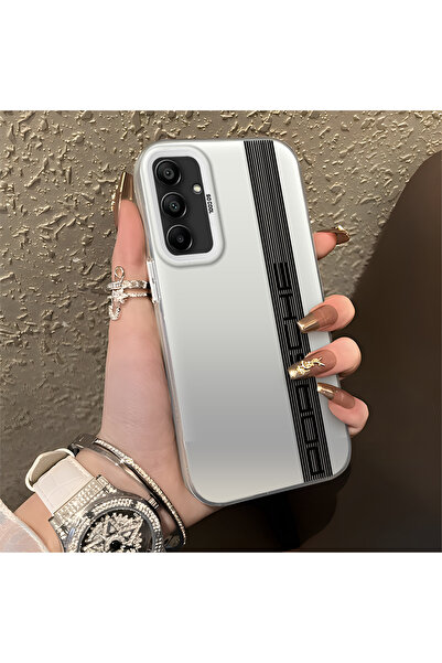 Hontinga حافظة صلبة رفيعة مضادة للسقوط بنمط شارة السيارة متوافقة مع هاتف سامس...