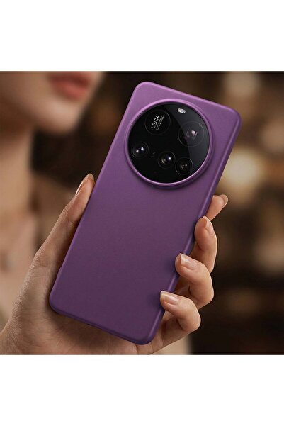 CaseOnn حافظة مي 15 الترا من السيليكون الناعم المرن باللون الأرجواني