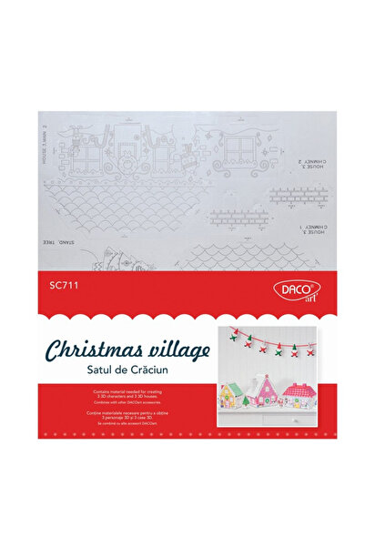 daço Set creativ - SC711 Satul de Craciun