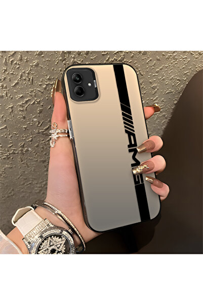 Hontinga حافظة صلبة رفيعة مضادة للسقوط بنمط AMG متوافقة مع هاتف سامسونج جالاك...