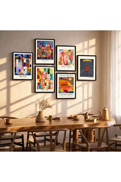 4gdran A set of modern-designed canvas paintings with a hollow, colored woode...