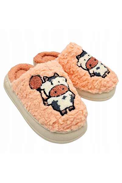 Other Women's Slippers Warm Home Slippers with Cow Pattern Cow size 36-37