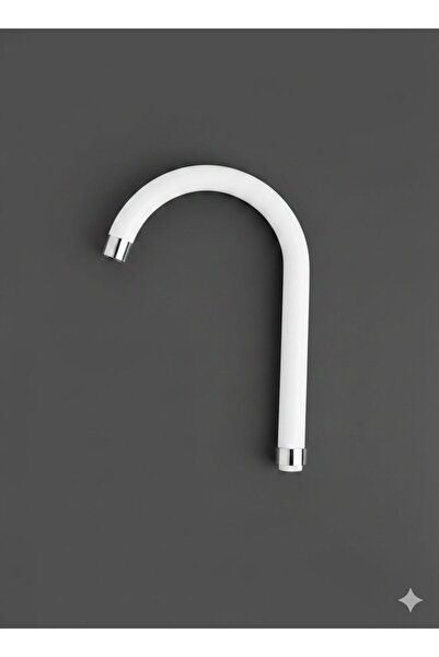 VSA 360 Döner Mutfak Ve Lavabo Batarya İçin Delta Uzun Beyaz Baston Boru-40'l...