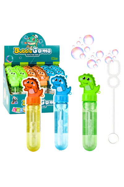 LEAN Dinosaur Soap Bubbles 3 Holes Mix Colors 30ml