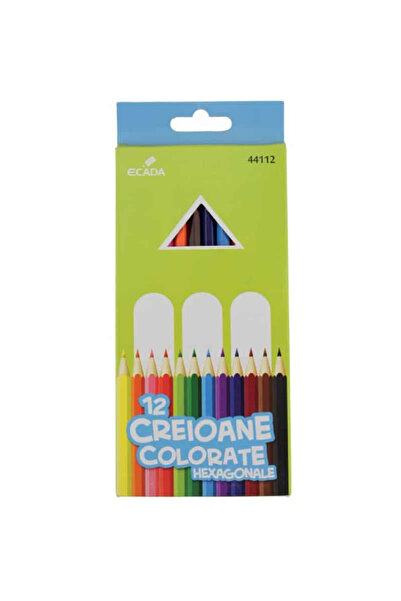 Ecada Colored pencil 12 large colors