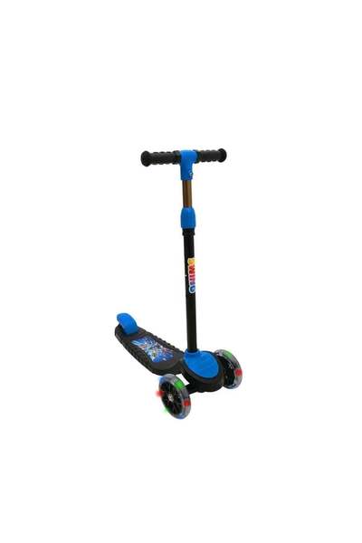 FeyzaDesign Mavi Işıklı Swing Scooter, Eğlence ve Hareket İçin Harika Bir Seçim