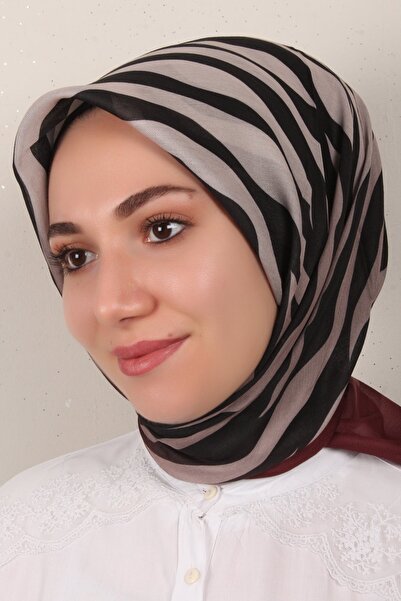 PİRAMİT Nirvana Soft Eşarp 3342-8 Bordo