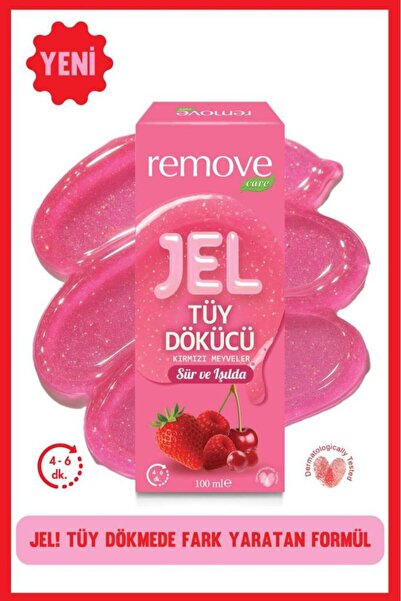remove Jel Tüy Dökücü Women Kırmızı Meyveler 100 ml