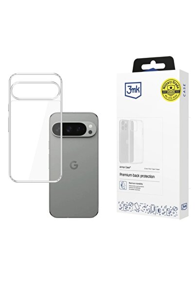 3MK Carcasă pentru Google Pixel 10 / Pixel 10 Pro, carcasă Armor, transparentă