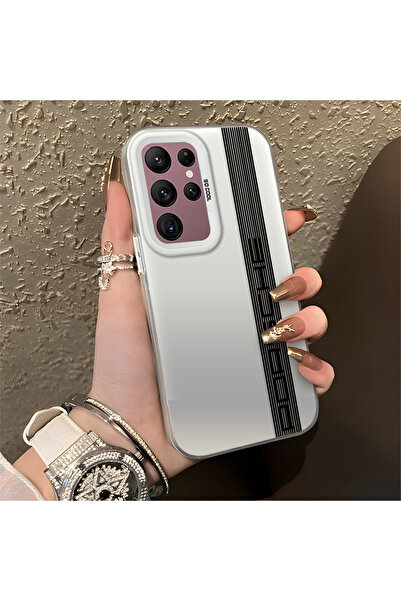 Hontinga حافظة صلبة رفيعة مضادة للسقوط بنمط شارة السيارة متوافقة مع هاتف سامس...