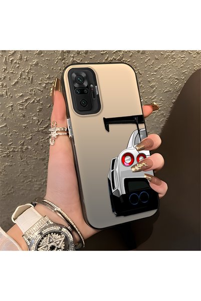 Hontinga حافظة صلبة رفيعة مضادة للسقوط بنمط السيارة متوافقة مع هاتف Redmi Not...
