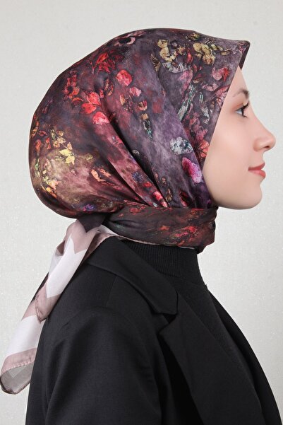 PİRAMİT Nirvana Soft Eşarp 8105-13 Koyu Bej