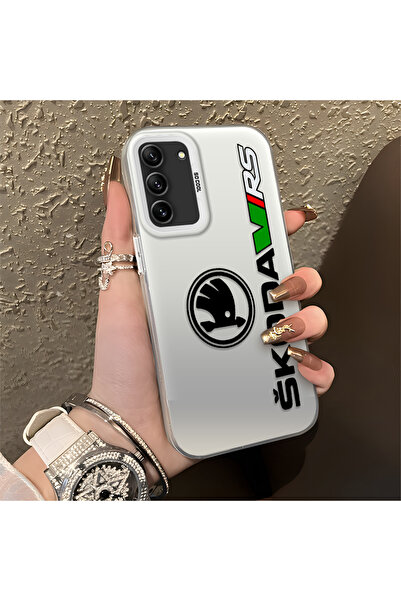 Hontinga حافظة صلبة رفيعة مضادة للسقوط بنمط AMG متوافقة مع هاتف سامسونج جالاك...