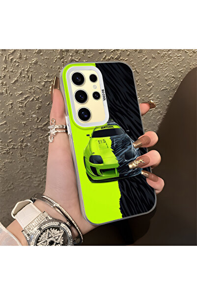 Hontinga حافظة صلبة رفيعة مضادة للسقوط بنمط لامبو متوافقة مع هاتف سامسونج جال...