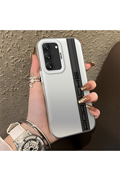 Hontinga حافظة صلبة رفيعة مضادة للسقوط بنمط شارة السيارة متوافقة مع هاتف سامس...