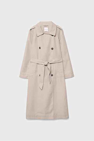Stradivarius Long flowing trench coat