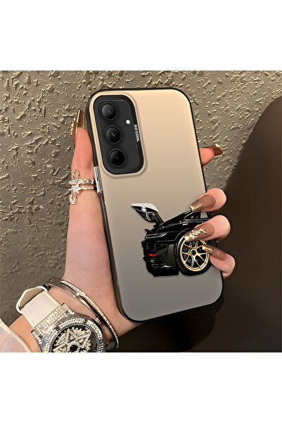 Hontinga حافظة صلبة رفيعة مضادة للسقوط بنمط سيارة رياضية متوافقة مع هاتف سامس...