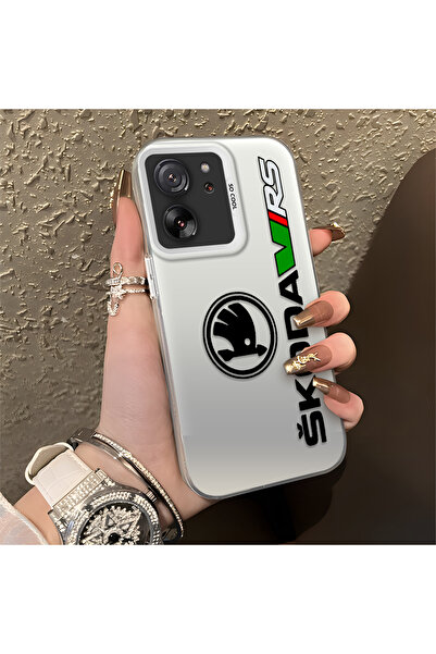 Hontinga حافظة صلبة رفيعة مضادة للسقوط بنمط AMG متوافقة مع هاتف Mi 13T Pro/Mi...