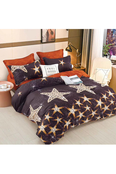 OEM Bed linen 230x250 for double bed 2 people, 4 pieces, Satin cotton, DREAM-...