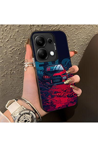 Hontinga حافظة صلبة رفيعة مضادة للسقوط بنمط السيارة الكلاسيكية متوافقة مع هات...