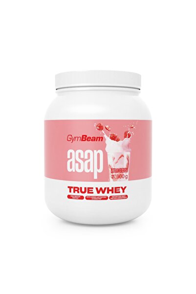 GymBeam Proteine ​​ASAP True Whey, 900 g, căpșuni