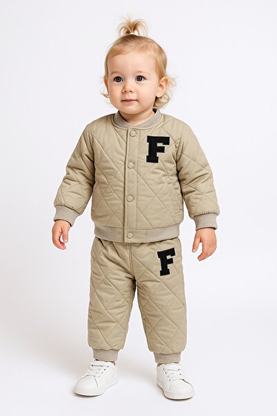 kizu Quilted winter tracksuit for children 1-5 years old