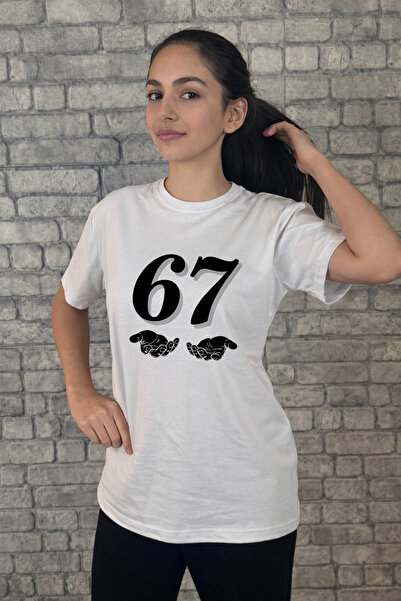 barsdepo Tricou unisex imprimat SIX SEVEN pentru copii/adulți (CU CADOU SURPR...