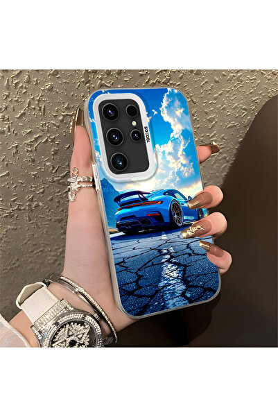 Hontinga حافظة رياضية رفيعة وصلبة مضادة للسقوط بنمط سيارة رياضية متوافقة مع ه...