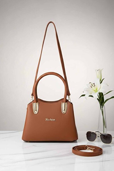vynor atelier Women's Hand and Shoulder Bag - Daily Bag with Accessory Detail