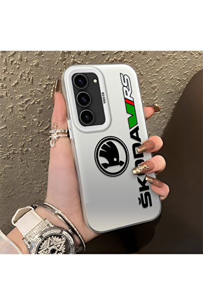 Hontinga حافظة صلبة رفيعة مضادة للسقوط بنمط AMG متوافقة مع هاتف سامسونج جالاك...