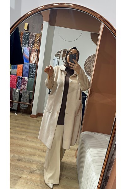 Butik cep detaylı astarsız kaba