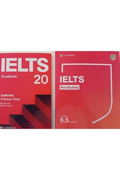 ODTÜ Yayıncılık ıelts academic 20 ve ıelts vocabular 6,5 iki kitap