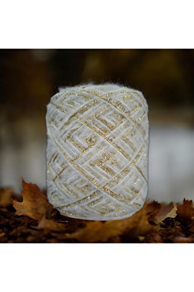 Kırlangıç Moher Wool & Crystal Glitter Beard Mix Design Hand Knitting Yarn 11...