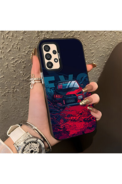 Hontinga حافظة صلبة رفيعة مضادة للسقوط بنمط السيارة الكلاسيكية متوافقة مع هات...