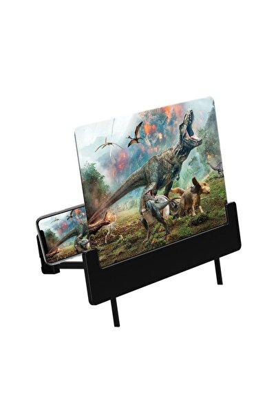 REKOTOOLS -Büyük Boy Ekran Büyüteci 3d Telefon Projeksiyonu Telefon Ekran