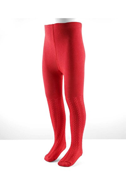 Cute Walk by Babyhug Cotton Knit Anti Bacterial Tights With Cable Knit Design...