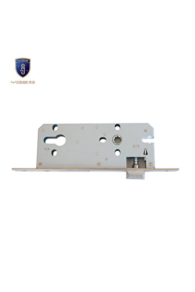 DOOROOM طقم قفل باب عالي الأمان 8545-03، مصنوع من الحديد، وجسم قفل من الفولاذ المقاوم للصدأ، ولوحة من الفولاذ المقاوم للصدأ.
