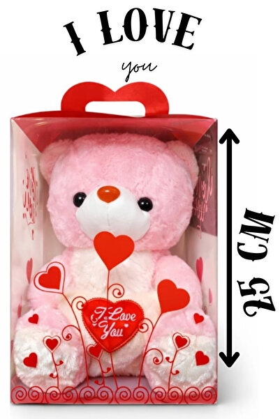 Pofika Premium Kutu Içerisinde Sevgiliye Özel Kalpli (I LOVE YOU) Yazılı Sevi...